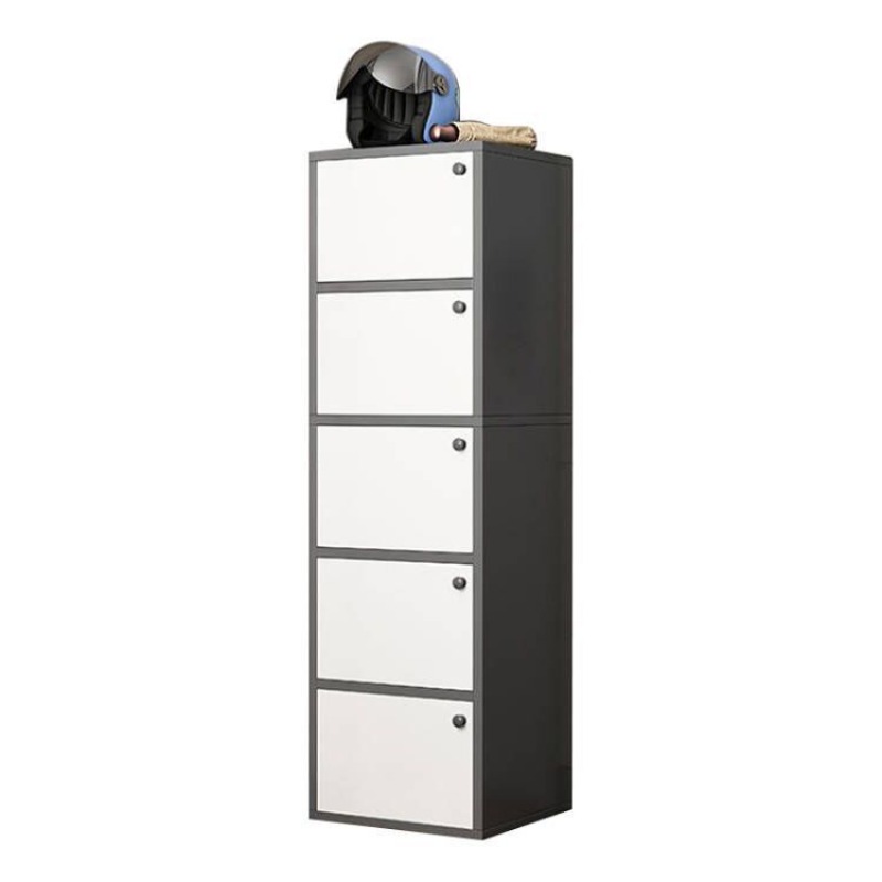 Shoe Rack Cabinet Narrow Entryway - Einfaches Mehrschichtiges Staubdichtes Schuhregal, Schmaler Kleiner