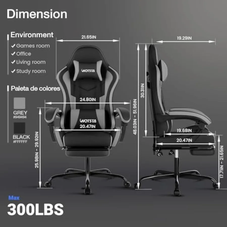Ergonomischer Gaming-Bürostuhl – Office Furniture Bewertung und Preis