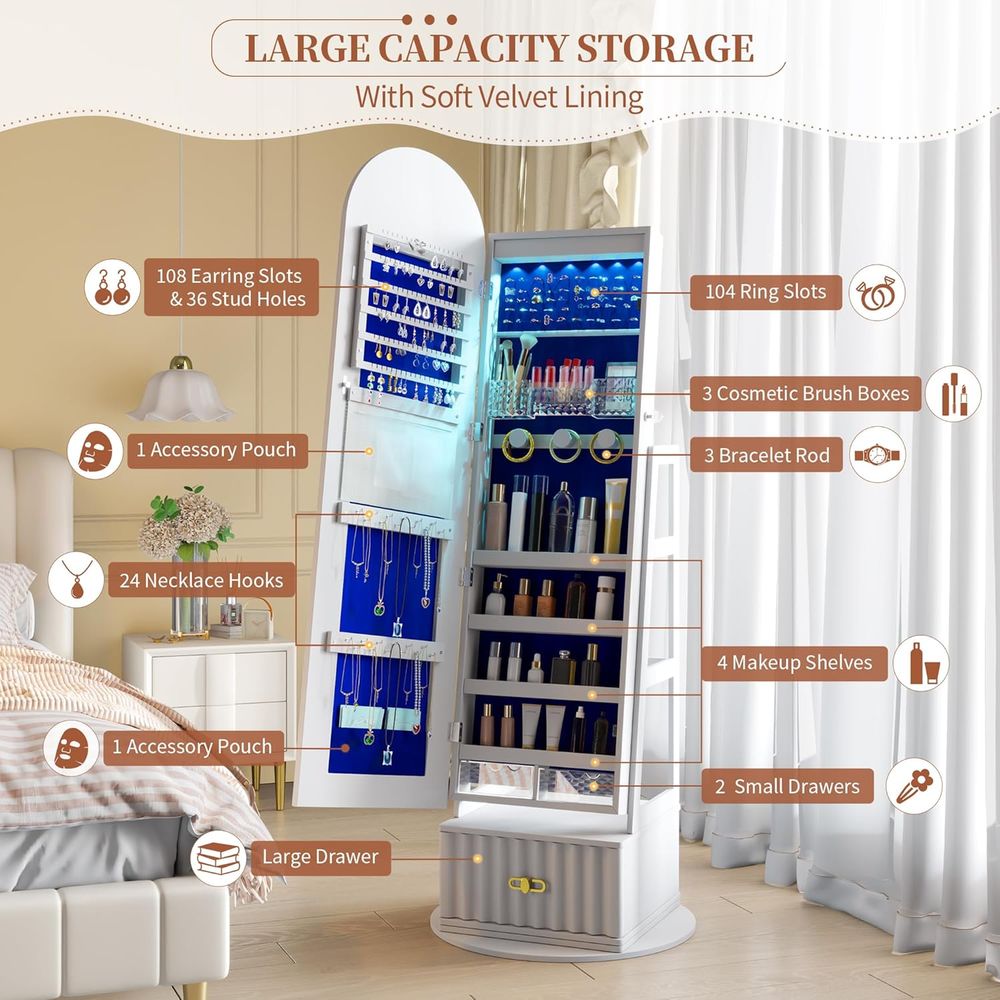 63-Zoll-Spiegelschrank in voll – Storage Bewertung und Preis