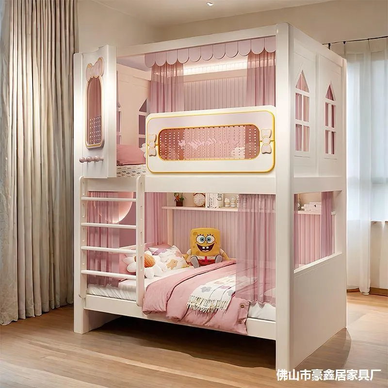 Solides Hoch- und Niedrigbett  – Bunk Bed With Stairs And Slide Bewertung und Preis