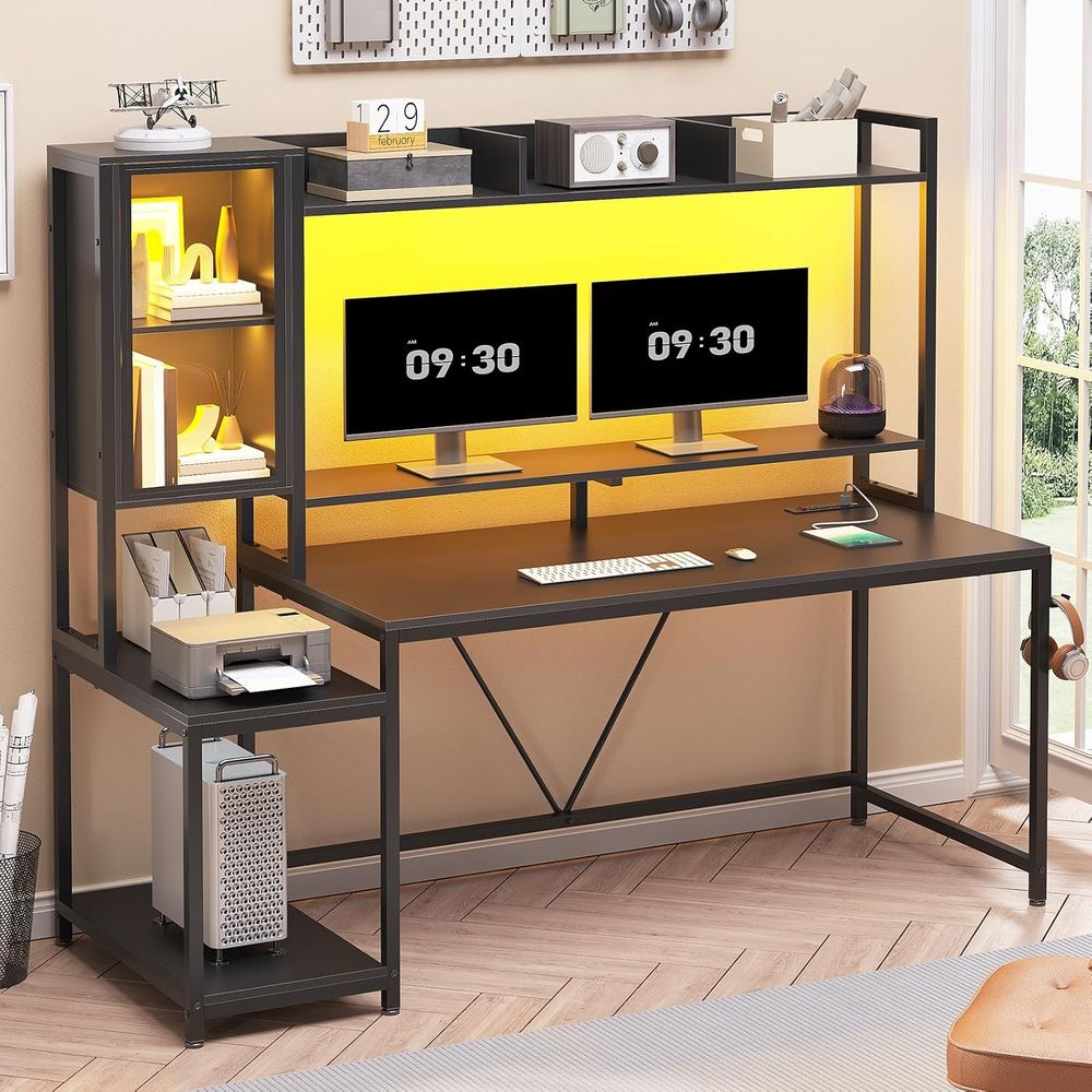 60-Zoll-Gaming-Schreibtisch mi – Storage Bewertung und Preis