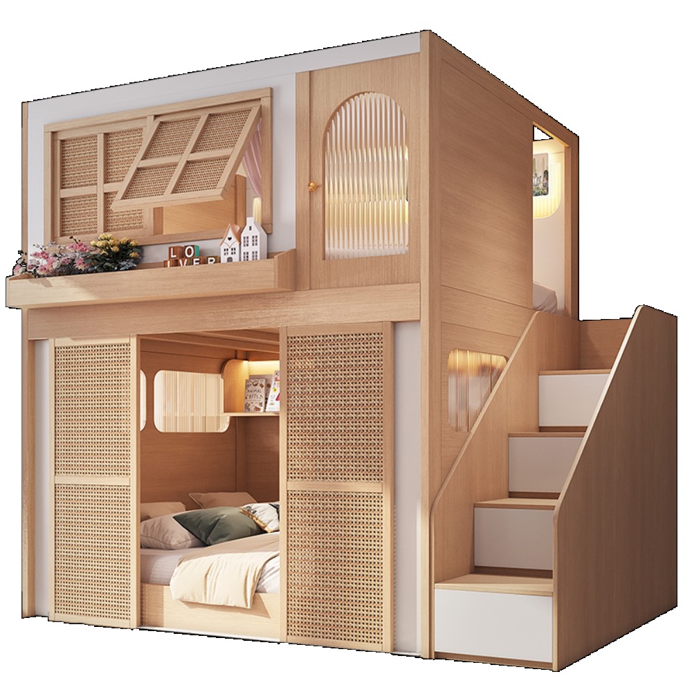 Etagenbett mit separaten Priva – Bunk Bed With Stairs And Slide Bewertung und Preis
