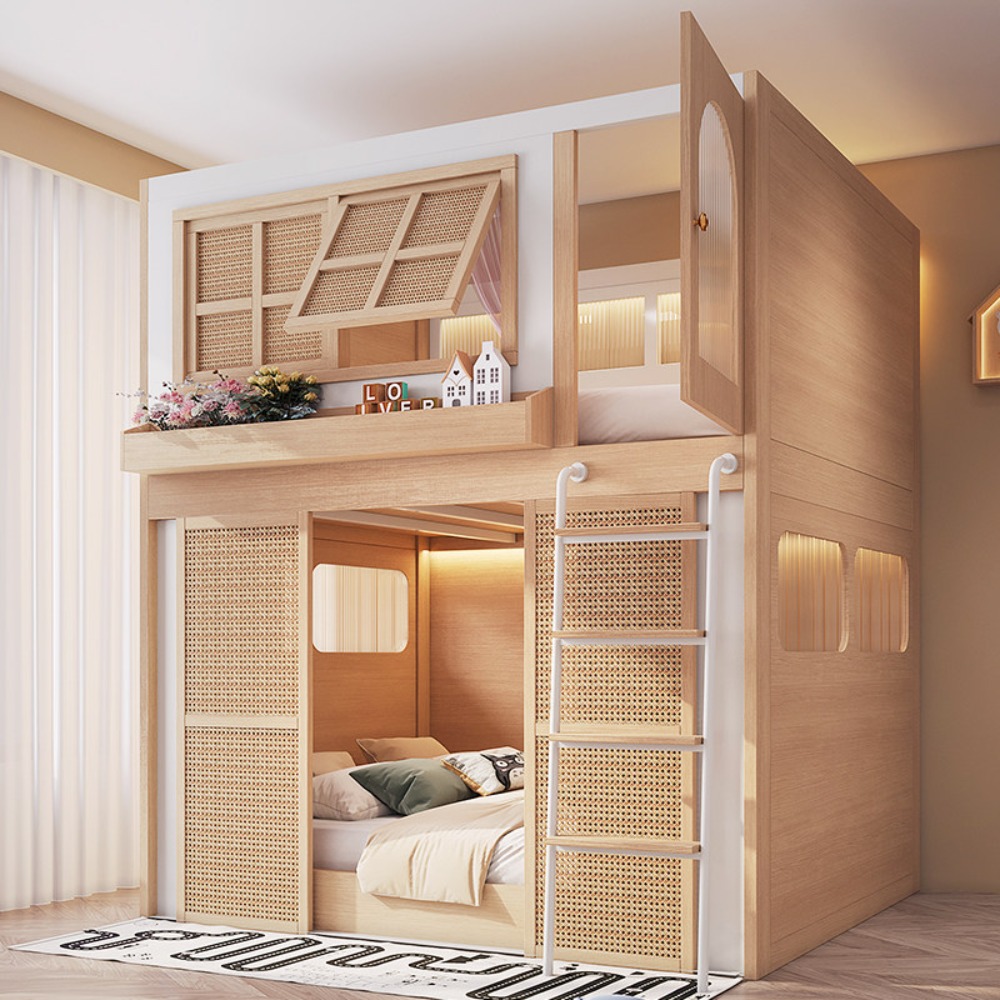 Etagenbett mit separaten Priva – Bunk Bed With Stairs And Slide Bewertung und Preis