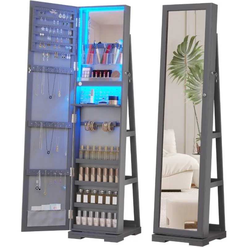 LED-Schmuckschrank mit Ganzkör – Full Length Mirror Jewelry Armoire Bewertung und Preis