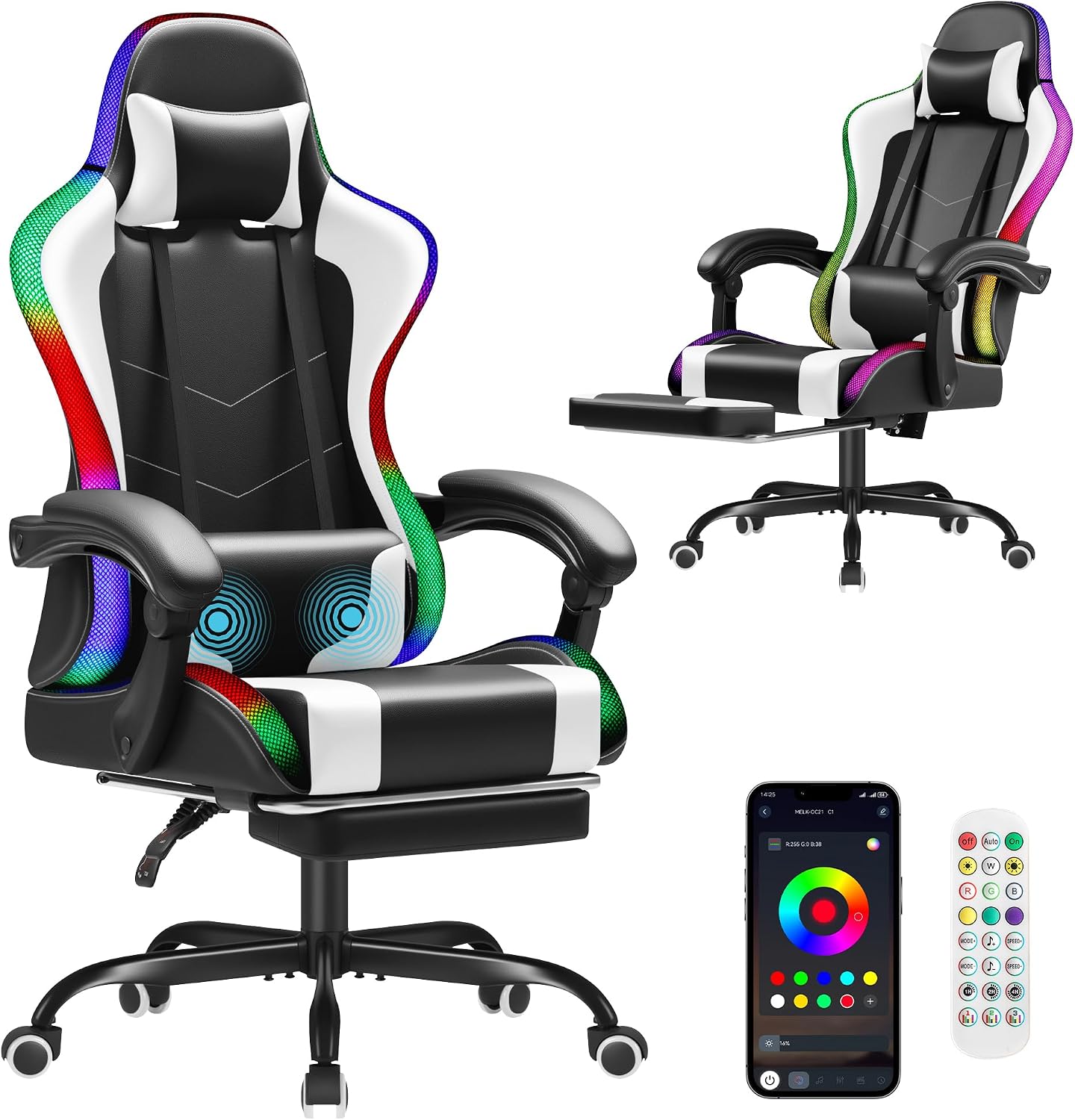 Homall Gaming-Stuhl, ergonomis – Sofas Bewertung und Preis