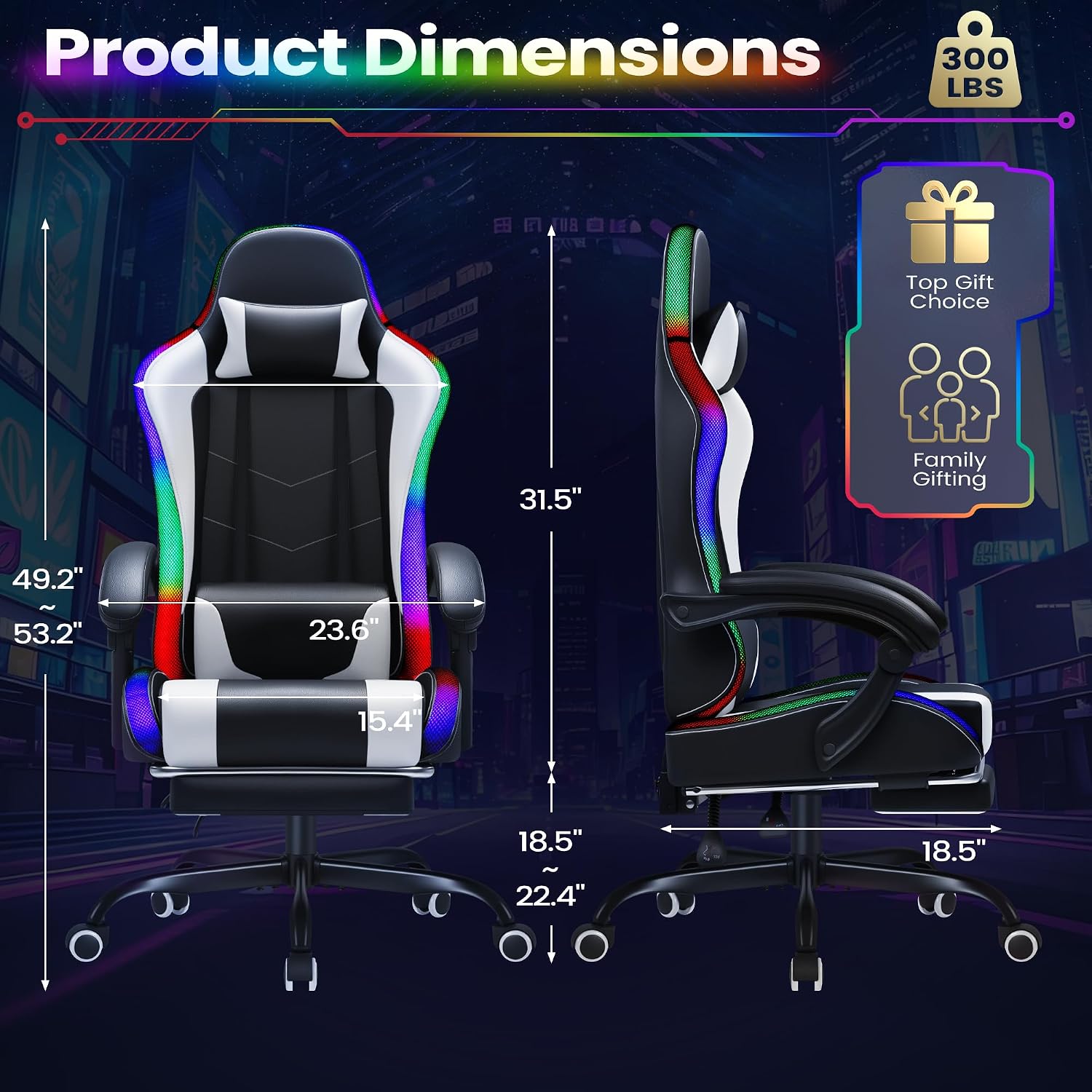Homall Gaming-Stuhl, ergonomis – Sofas Bewertung und Preis