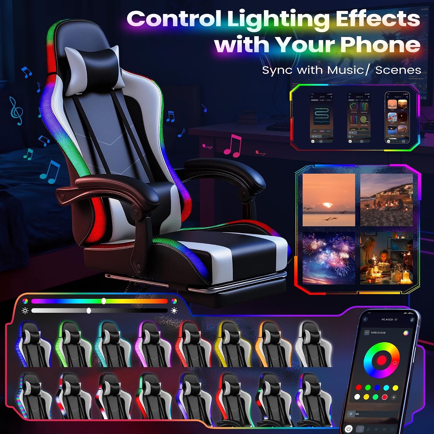 Homall Gaming-Stuhl, ergonomis – Sofas Bewertung und Preis