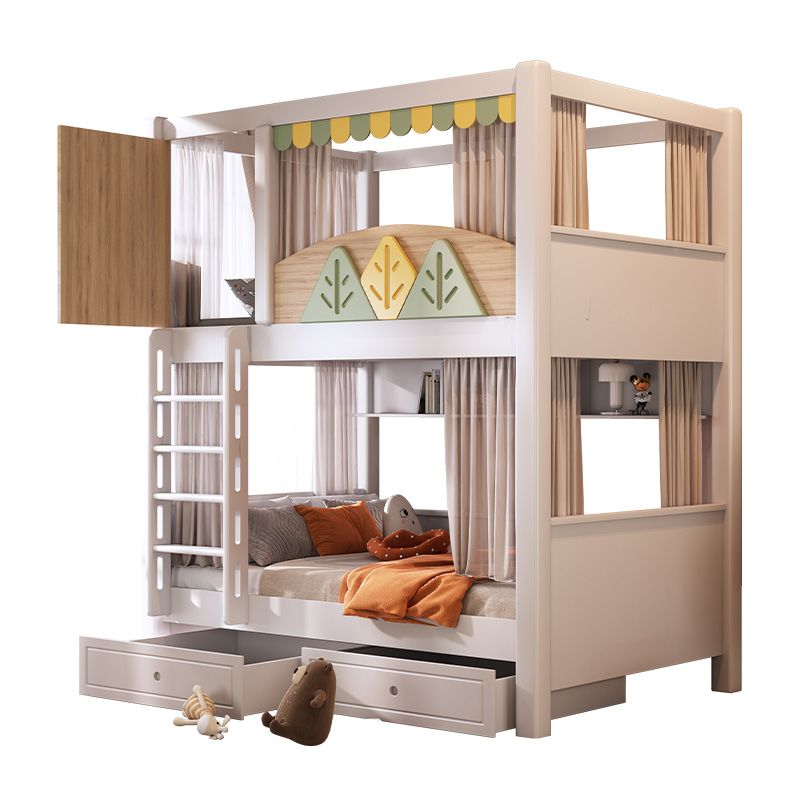 Modernes Kinder-Etagenbett im  – Bunk Bed With Stairs And Slide Bewertung und Preis