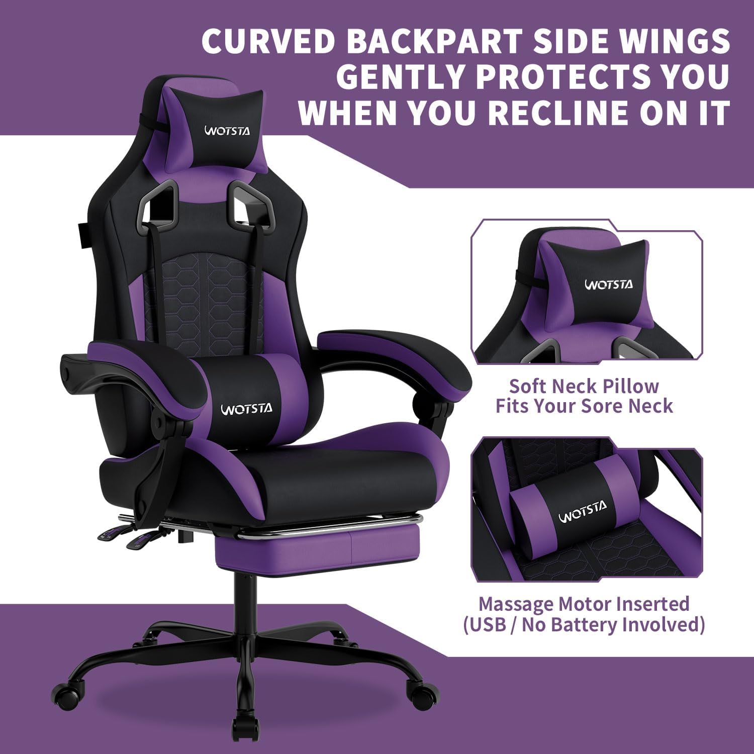 Gaming-Stuhl mit Massagefunkti – Sofas Bewertung und Preis